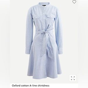 NWT: J.Crew Button Down A-Line Dress